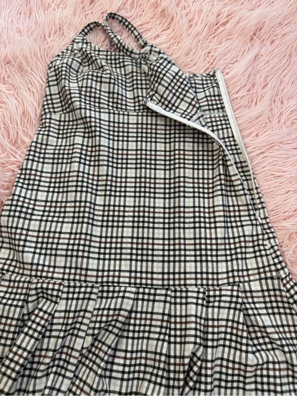 Hollister sleeveless plaid mini dress - Picture 10 of 10